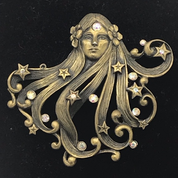 JJ Jonette Jewelry Jewelry - JJ Celestial Goddess Pin